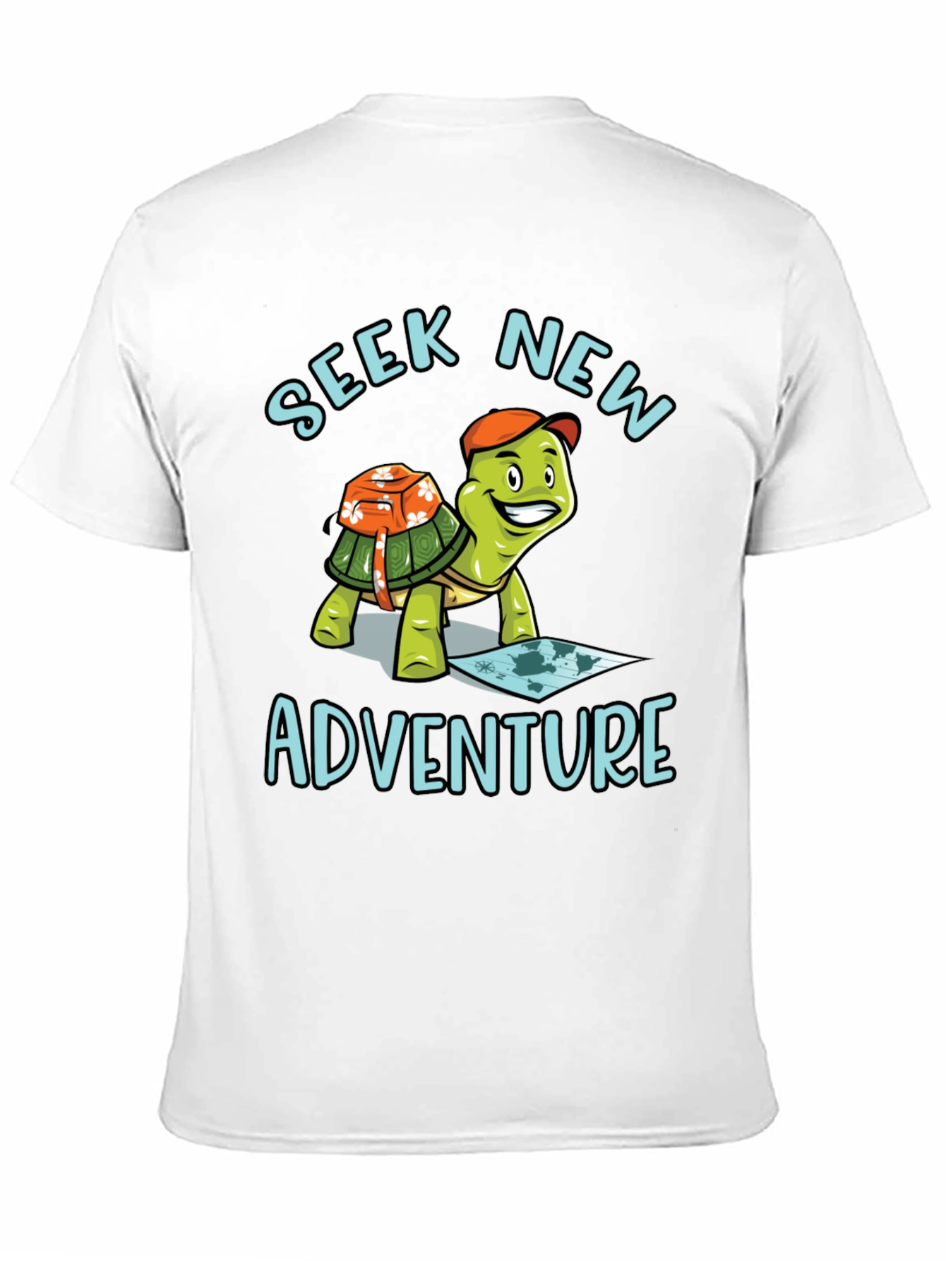 Seek New Adventure Turtle T-Shirt