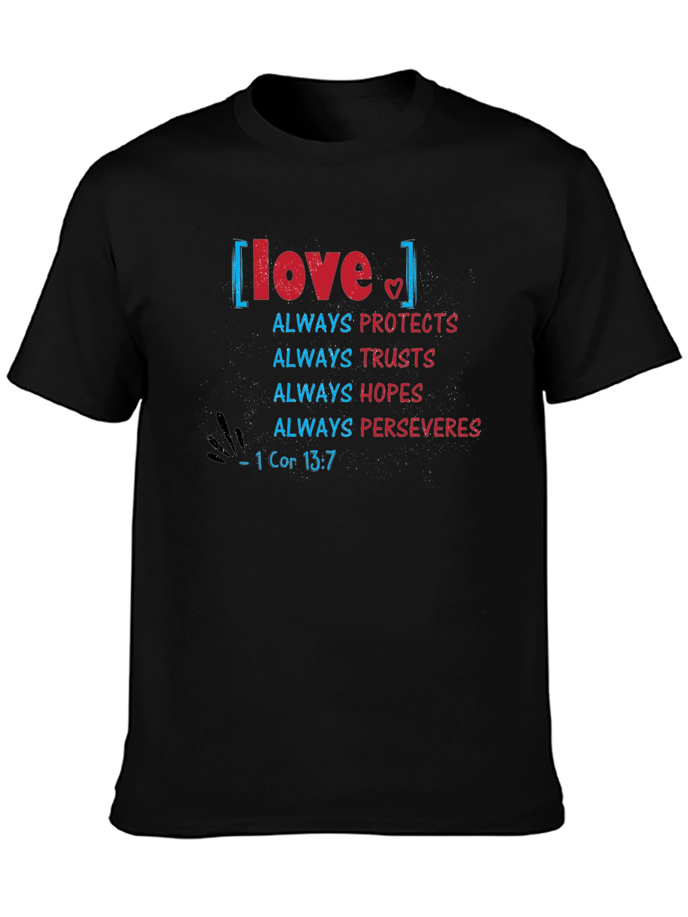 Love Always Protects Christian T-Shirt