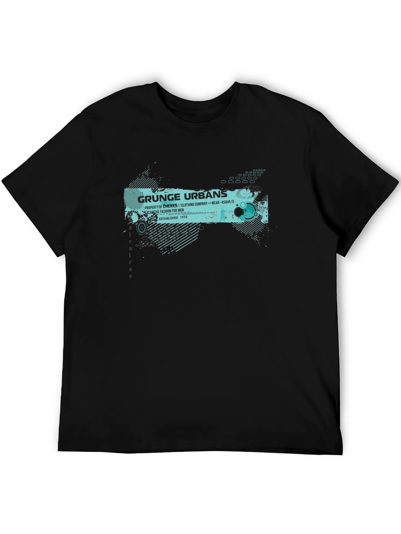 Grunge Urbans Graphic Tee - Mens Fashion