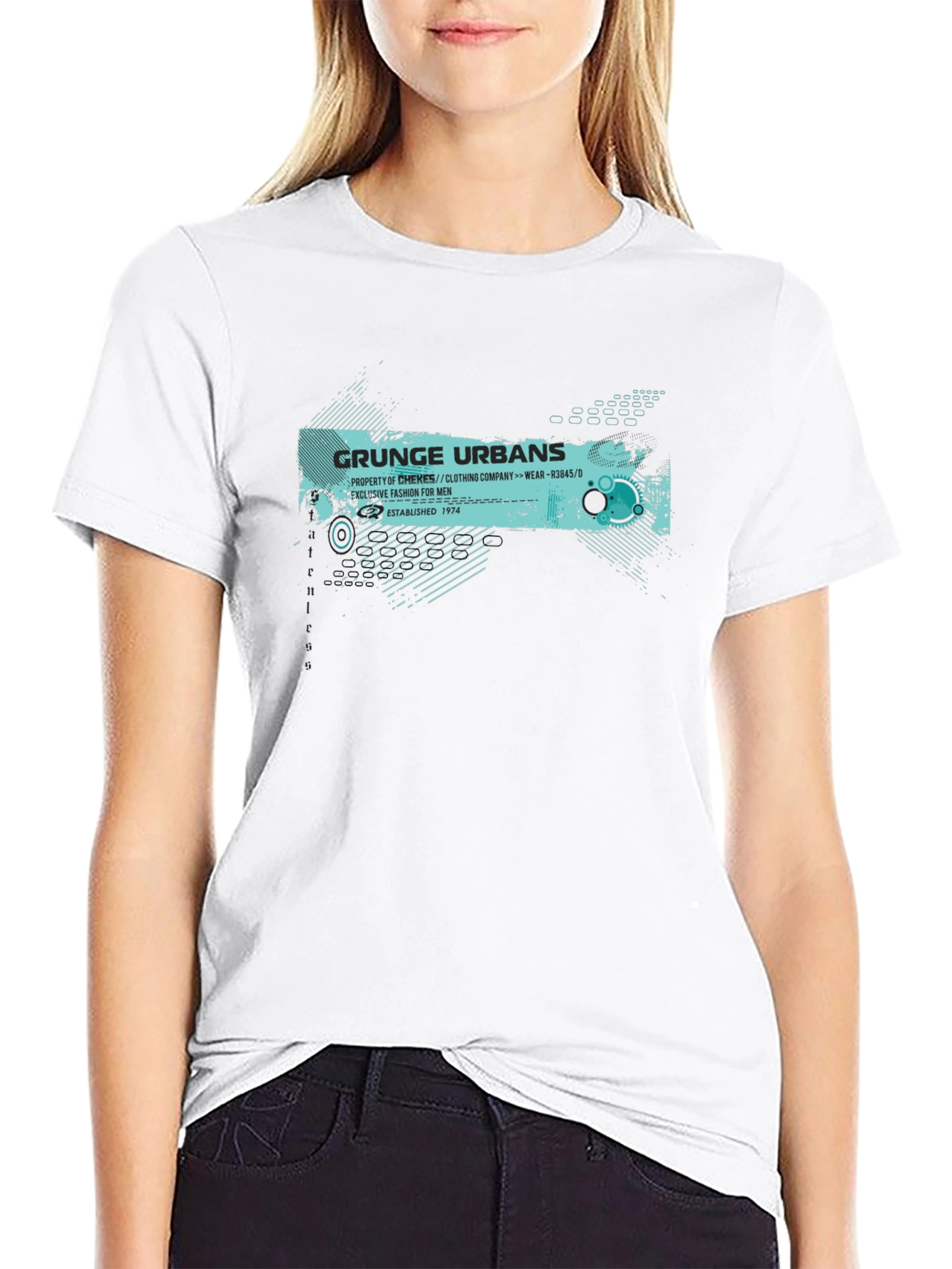 Grunge Urbans Graphic Tee - Mens Fashion