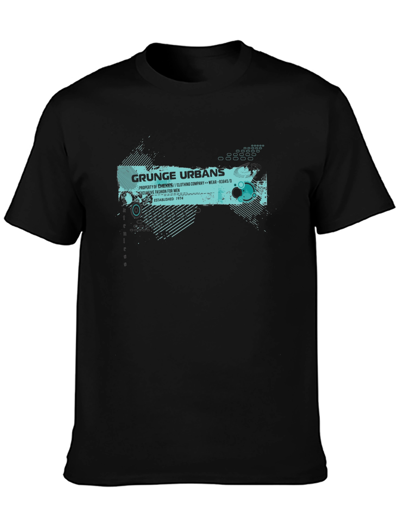 Grunge Urbans Graphic Tee - Mens Fashion