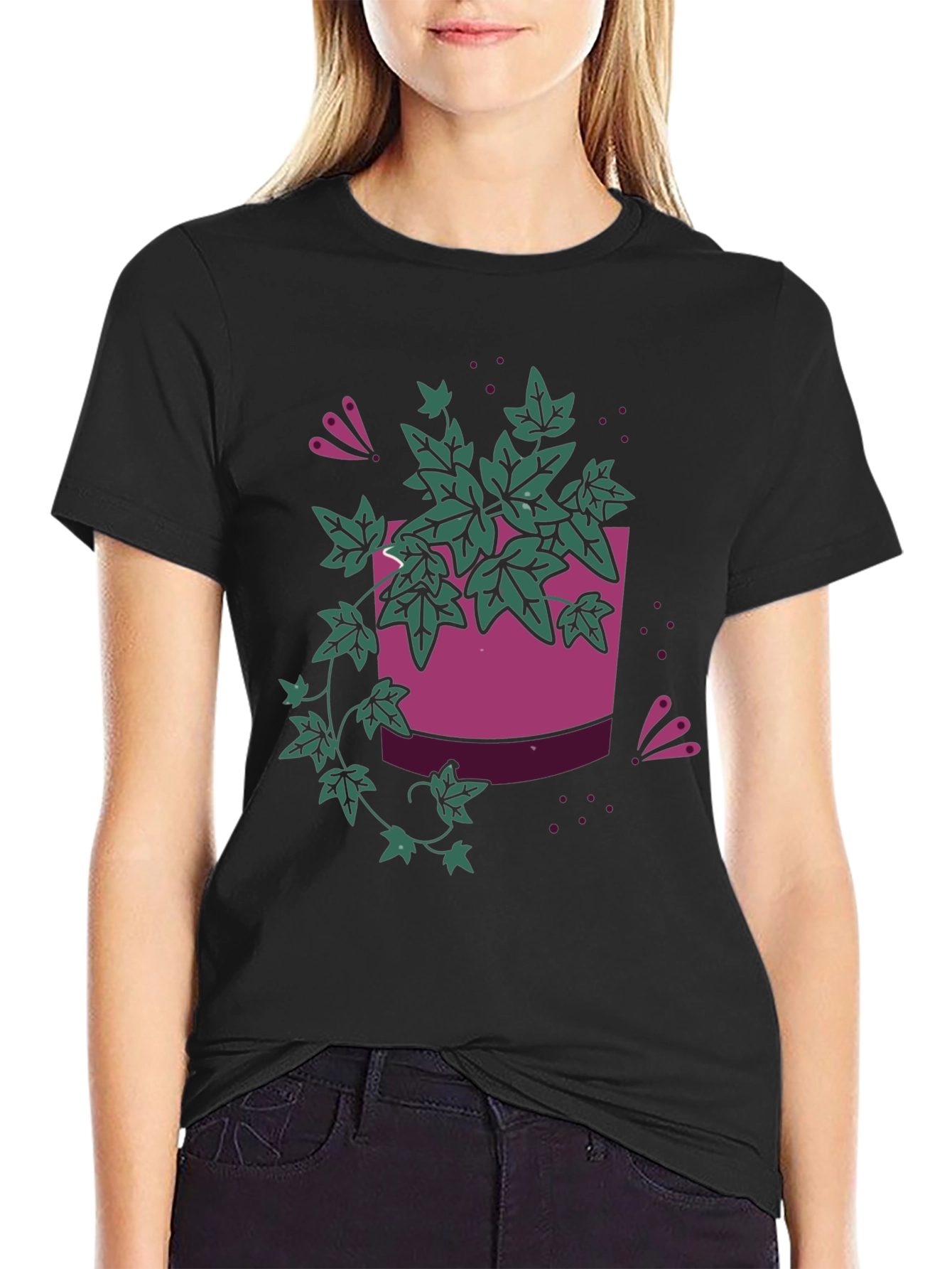 Plant Graphic Tee - Modern Unisex