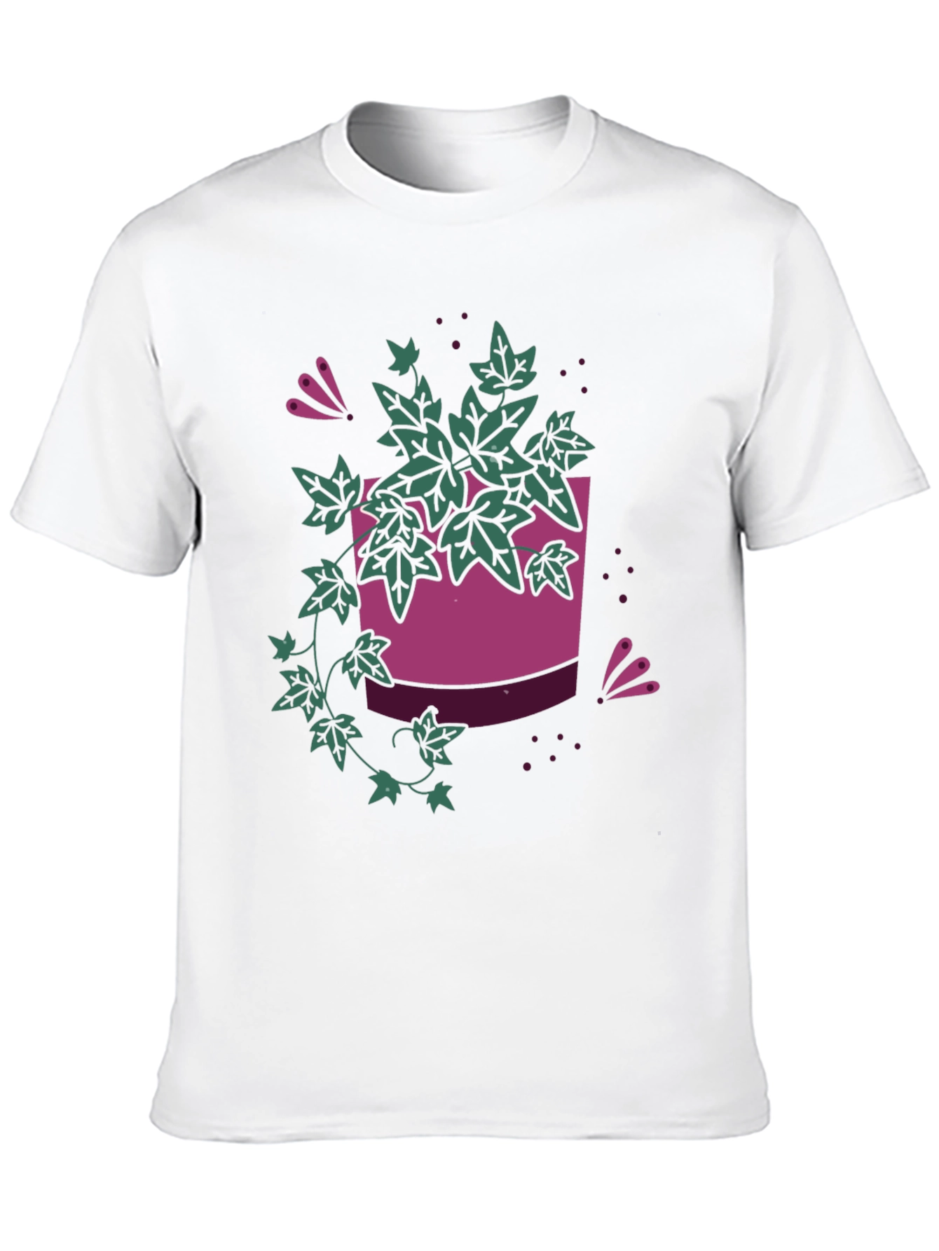 Plant Graphic Tee - Modern Unisex