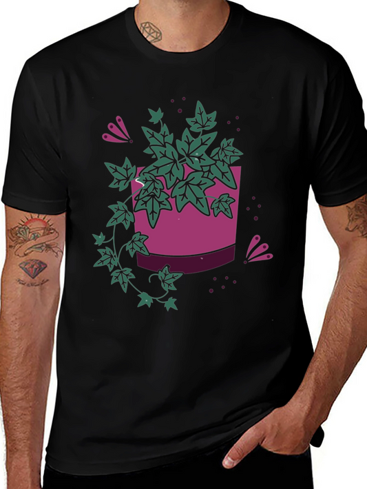 Plant Graphic Tee - Modern Unisex