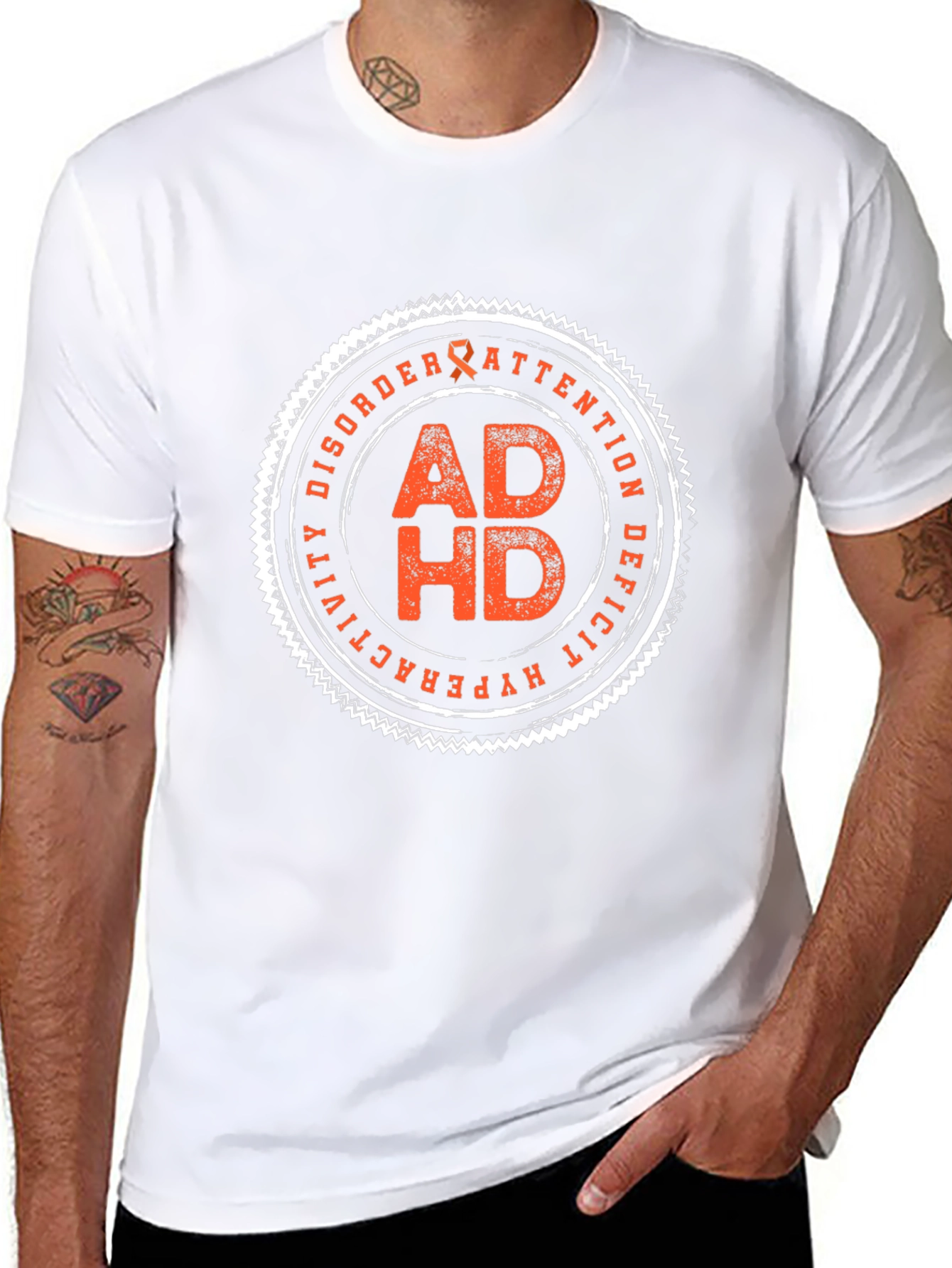 ADHD Awareness T-Shirt: Attention Deficit Hyperactivity Disorder