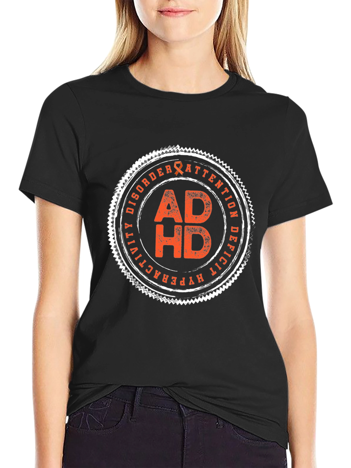 ADHD Awareness T-Shirt: Attention Deficit Hyperactivity Disorder