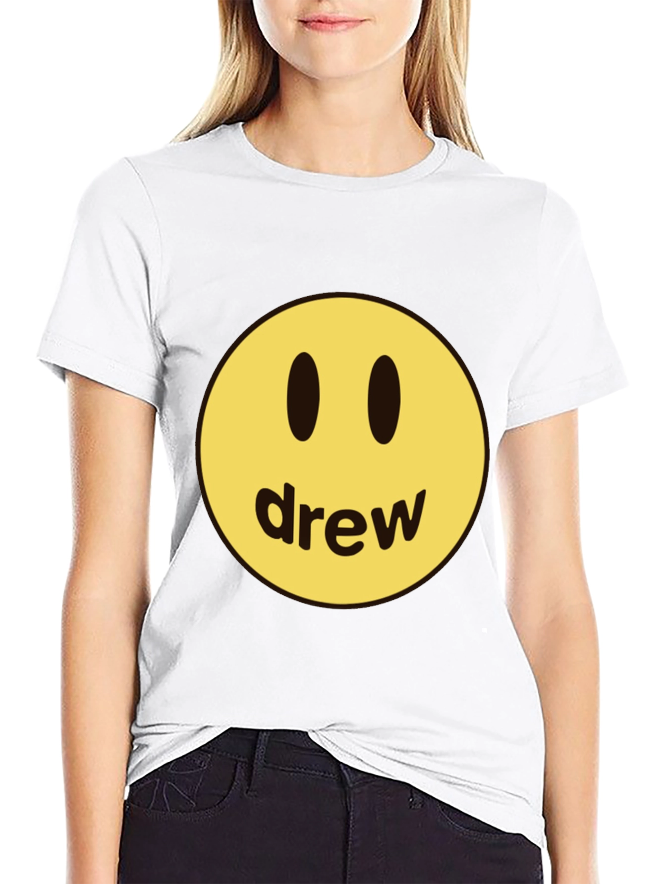 Drew House Smiley Face Black T-Shirt