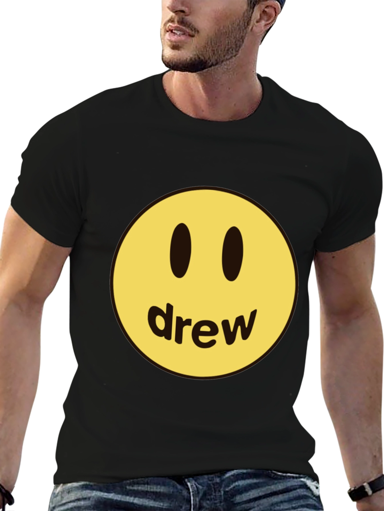 Drew House Smiley Face Black T-Shirt