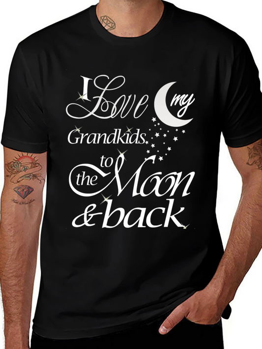 I Love My Grandkids to the Moon and Back T-Shirt