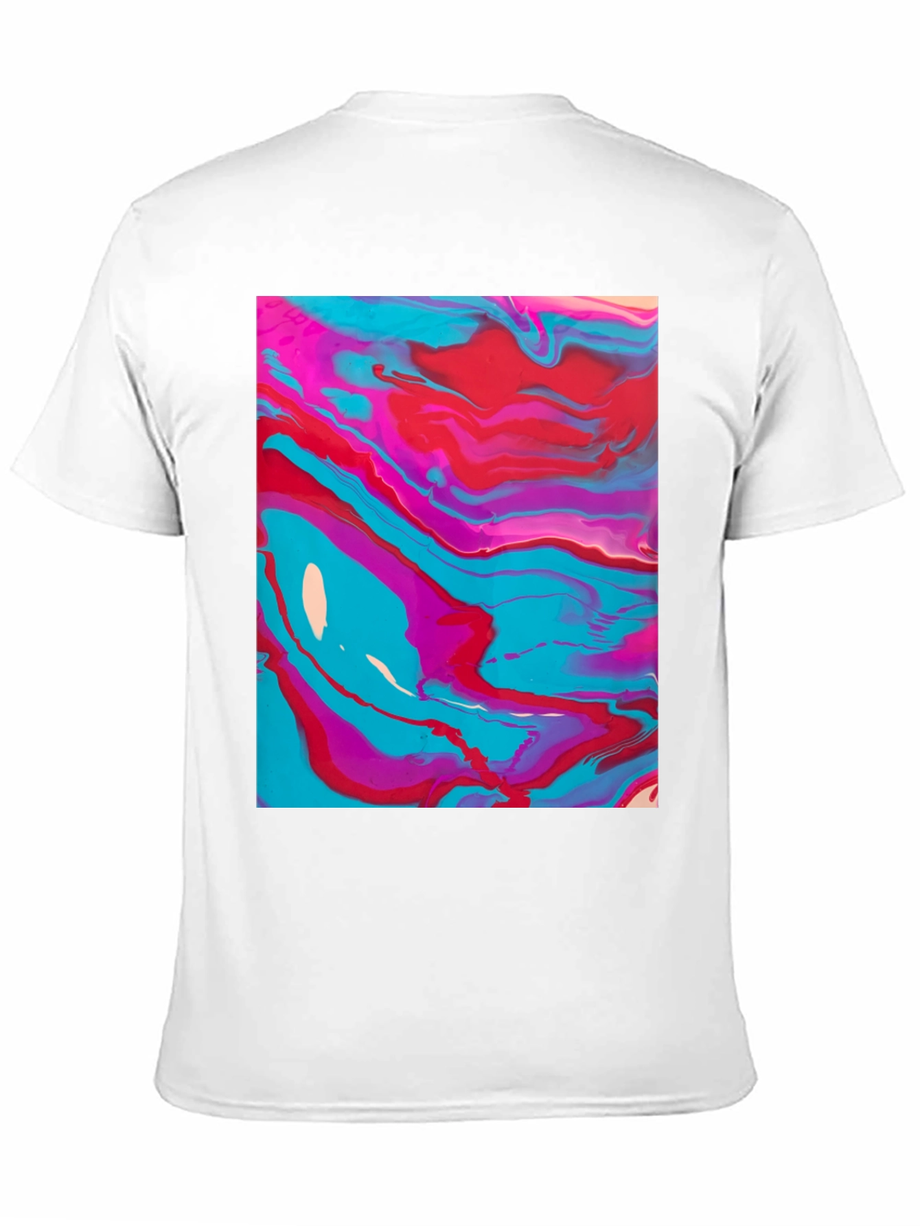 Abstract Art Tee - Fluid Design