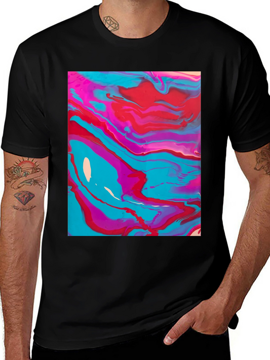 Abstract Art Tee - Fluid Design