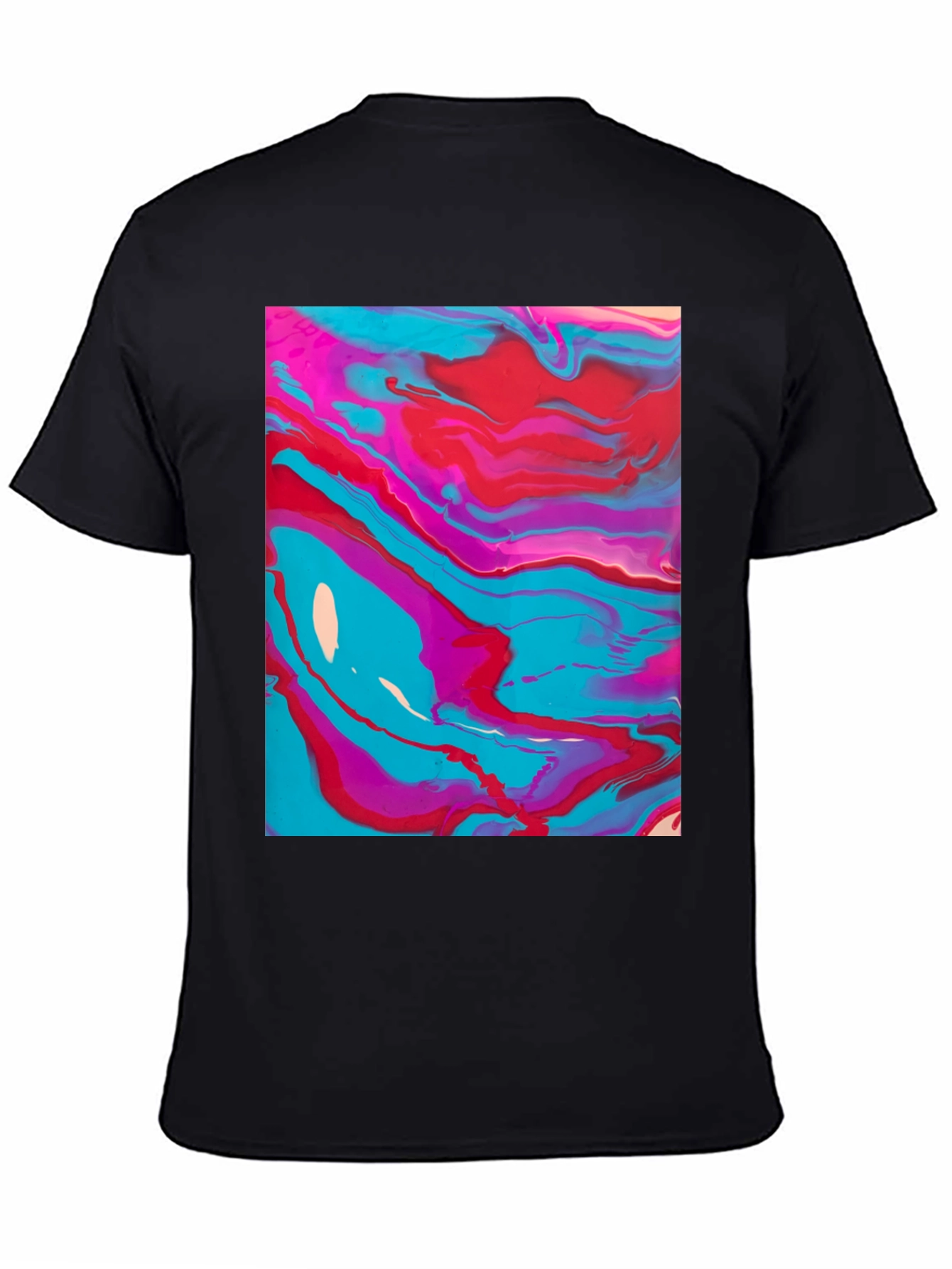 Abstract Art Tee - Fluid Design