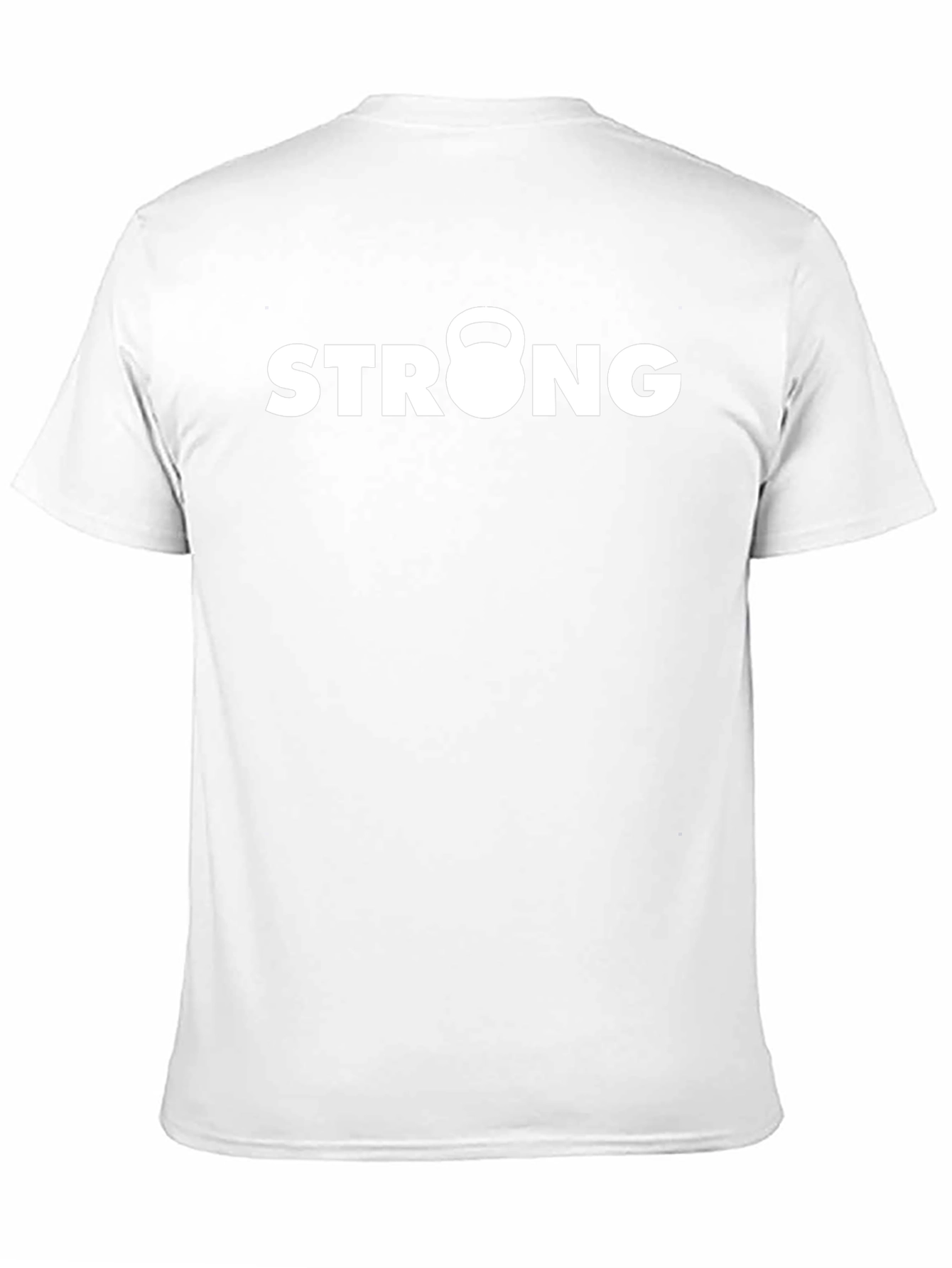 Strong Kettlebell Graphic Tee - Black Fitness Shirt