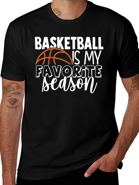 Basketball Is My Favorite Season Graphic Tee
