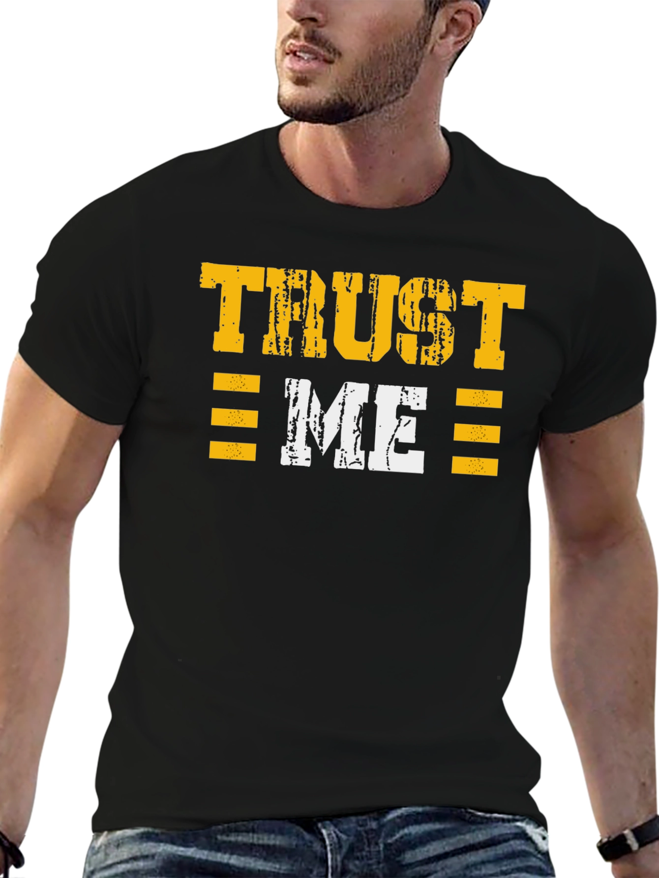 Trust Me Graphic T-Shirt - Bold Design