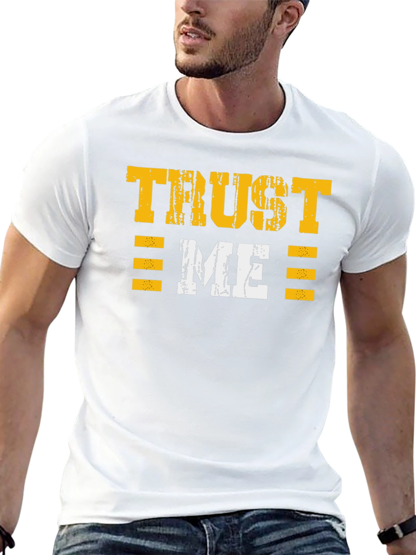 Trust Me Graphic T-Shirt - Bold Design