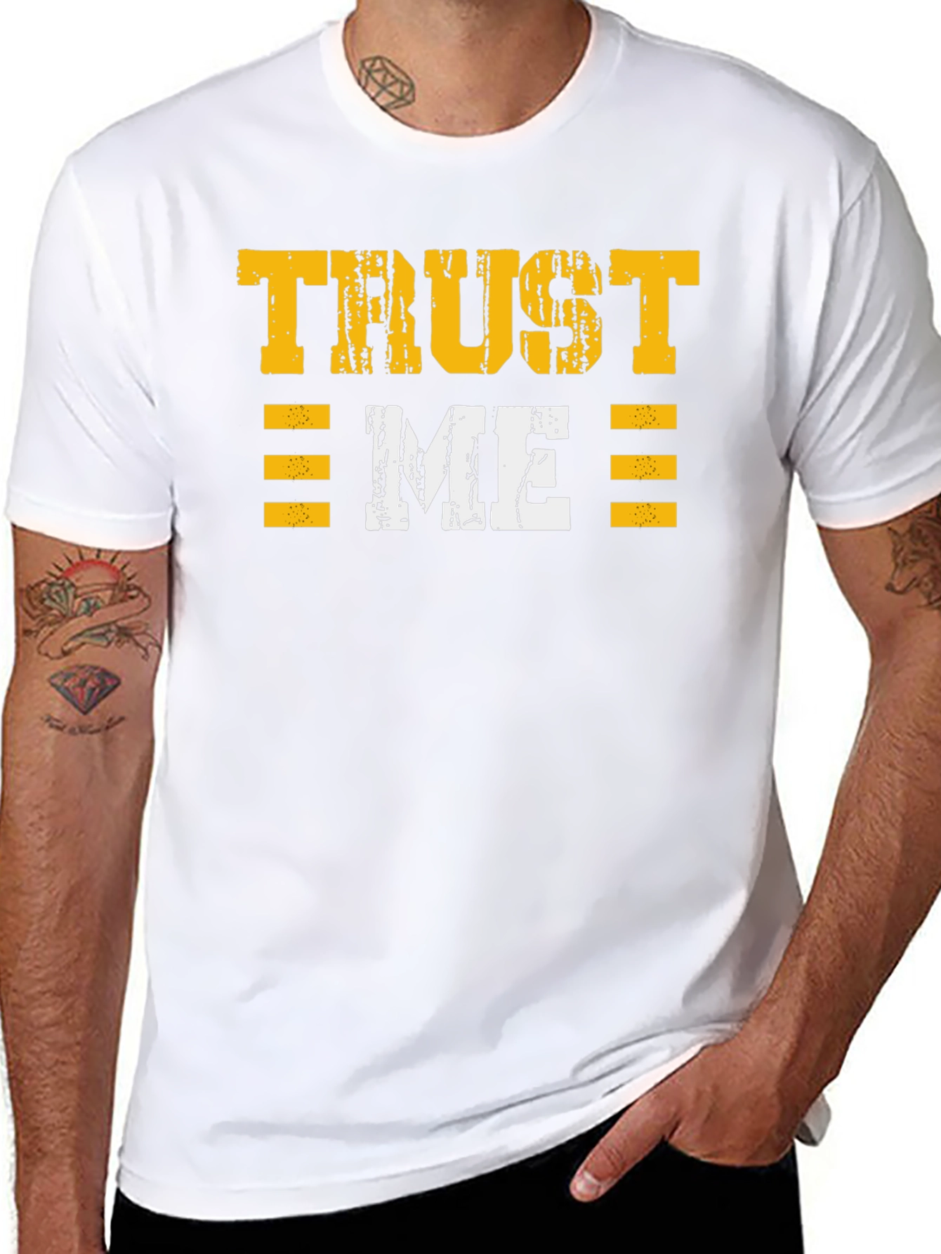 Trust Me Graphic T-Shirt - Bold Design