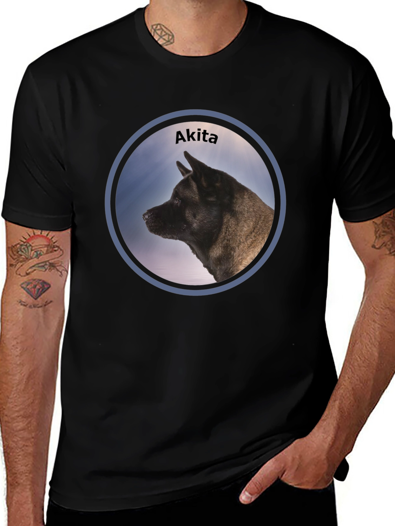 Akita Dog Breed T-Shirt - Unique Graphic Tee