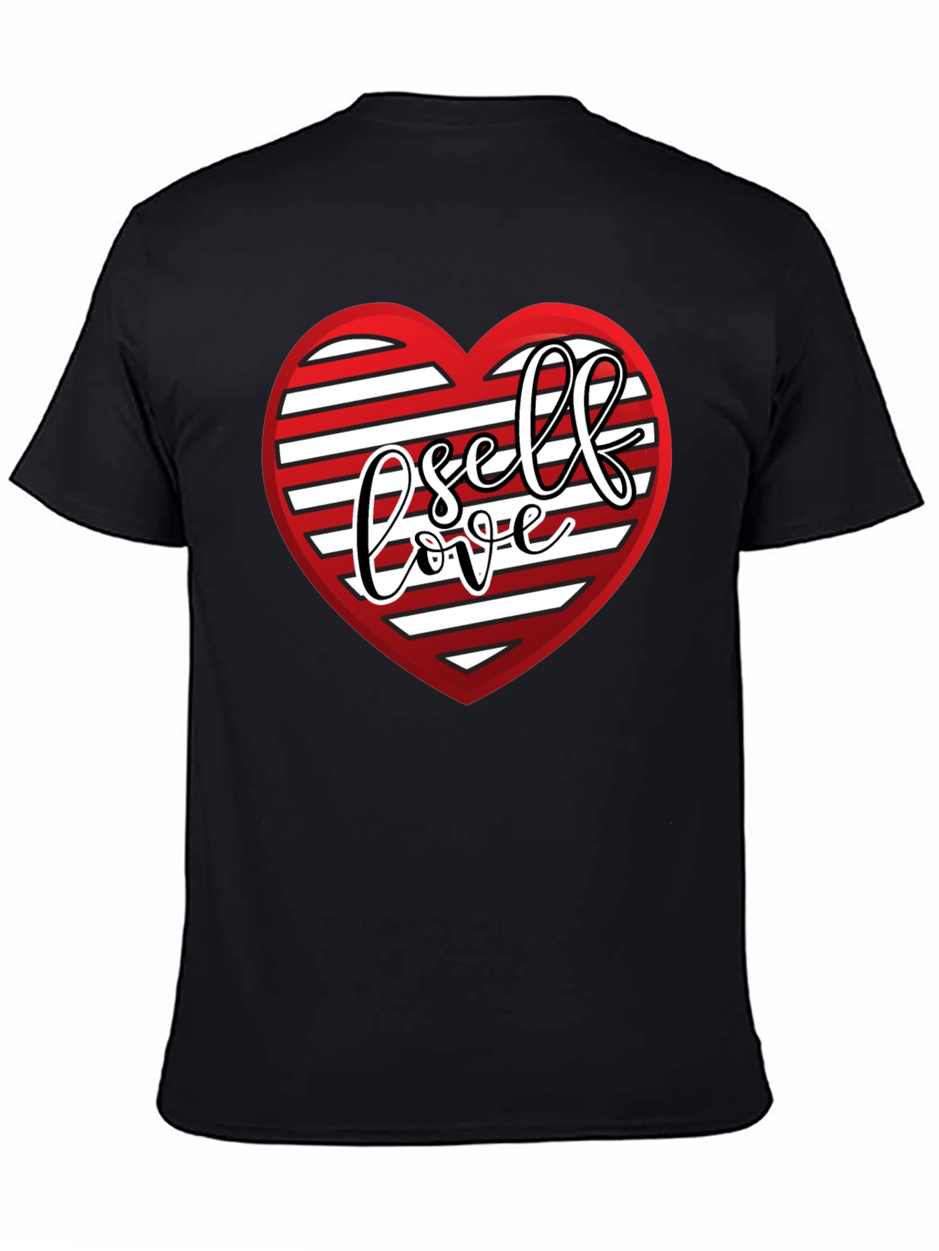 Self Love Heart Graphic Tee