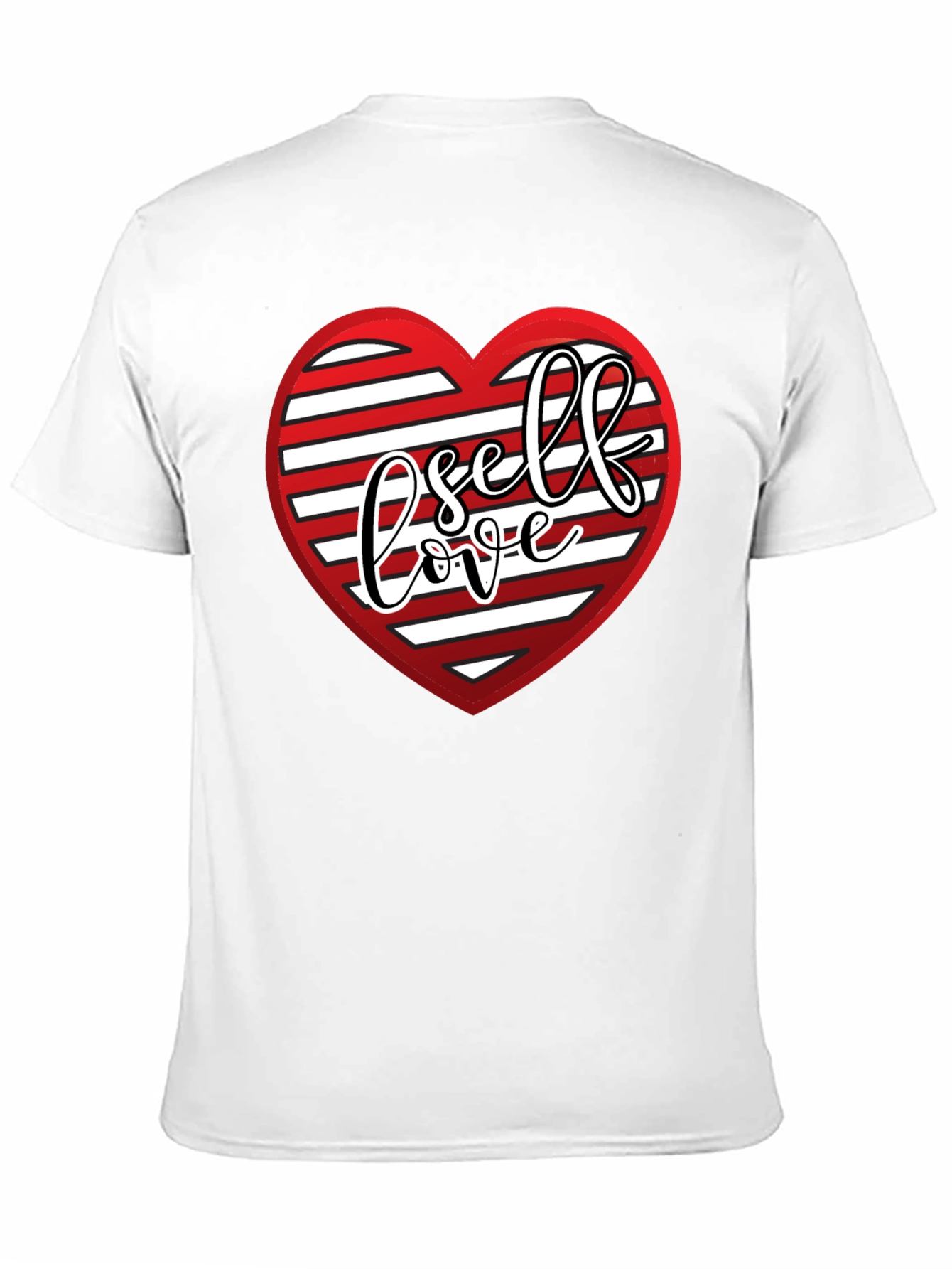 Self Love Heart Graphic Tee