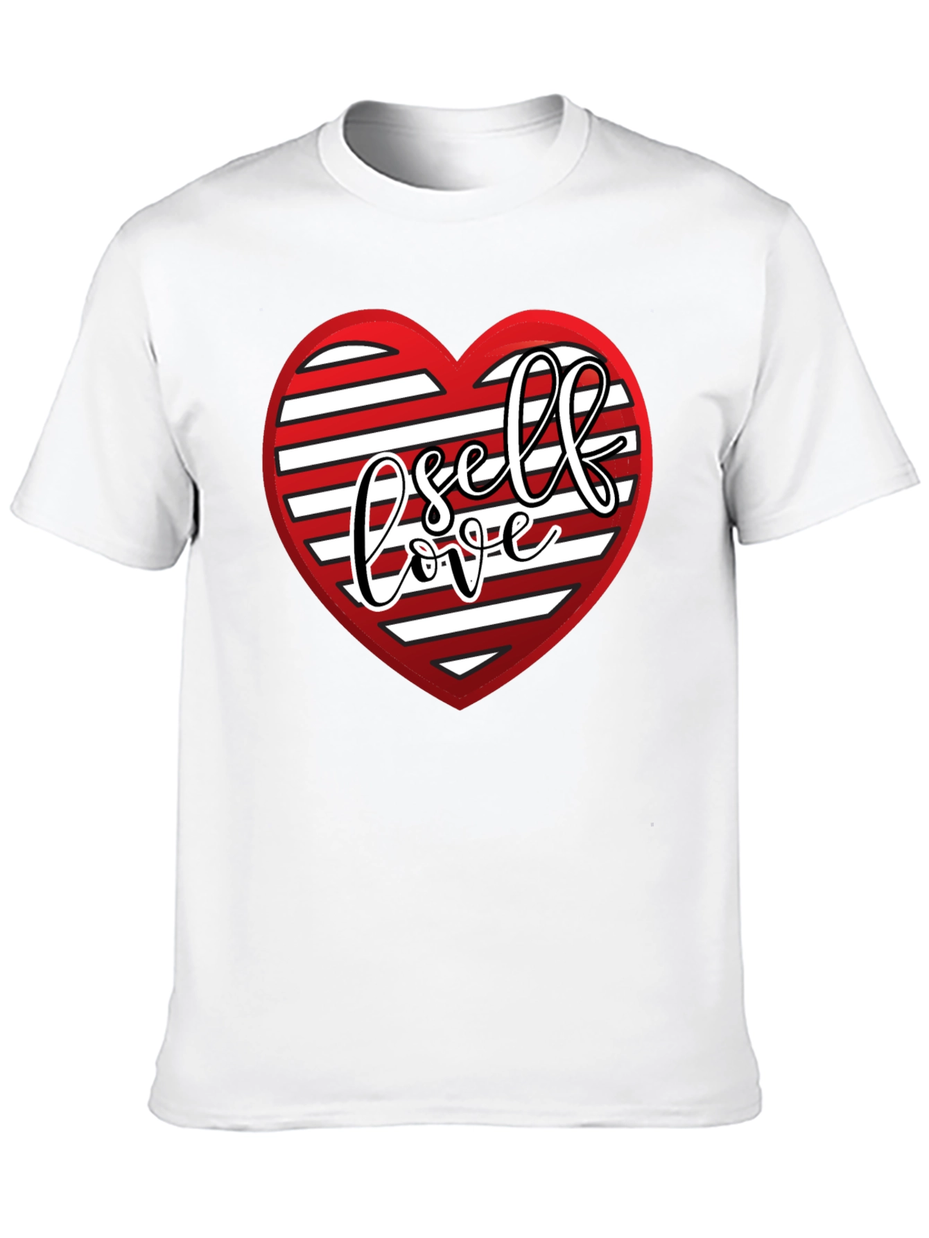 Self Love Heart Graphic Tee