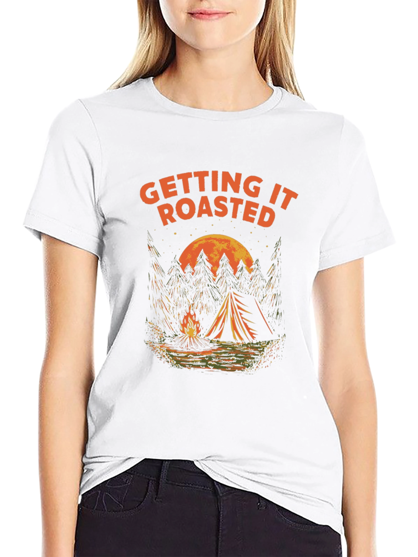 Getting It Roasted Camping T-Shirt