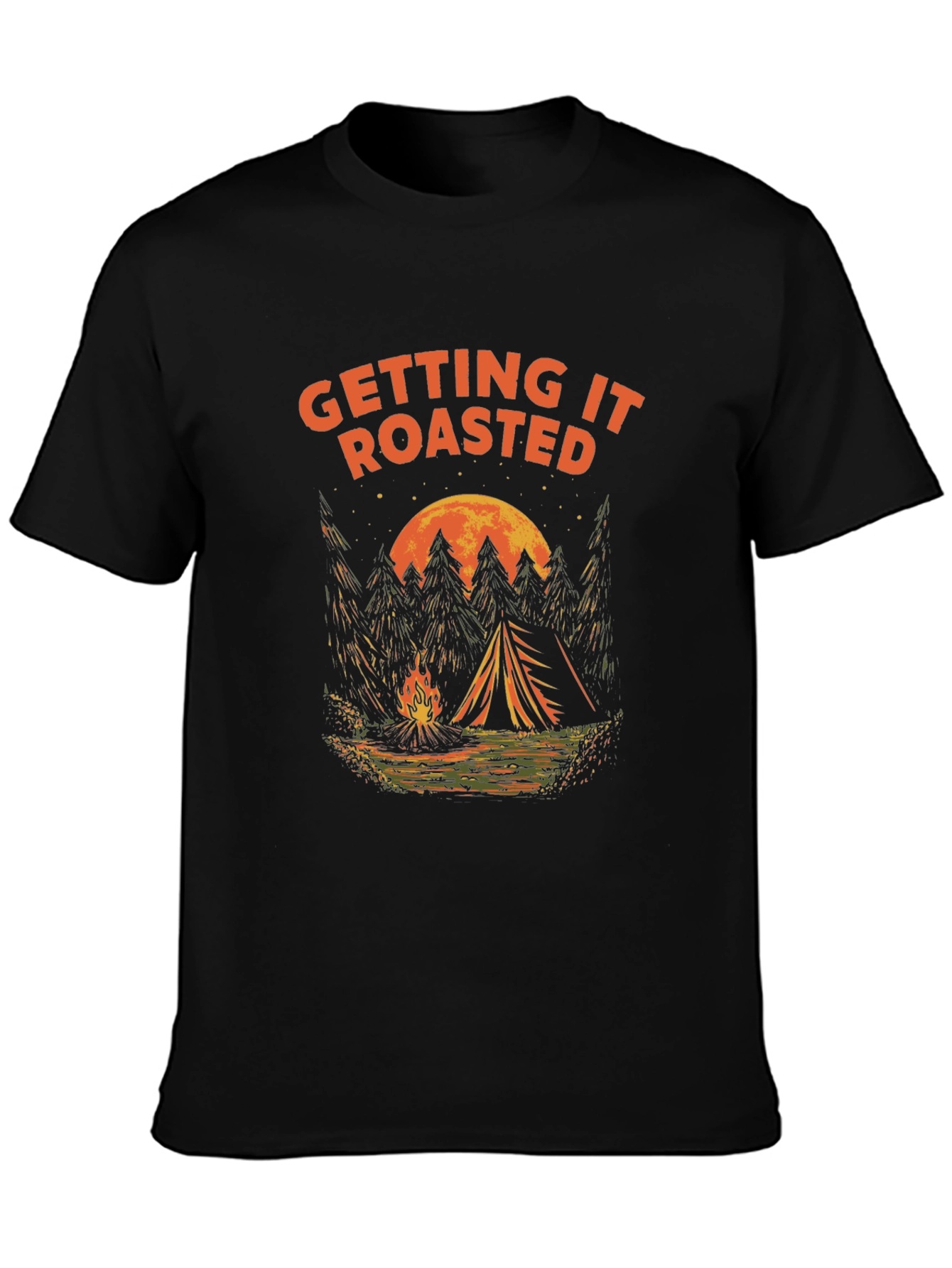 Getting It Roasted Camping T-Shirt