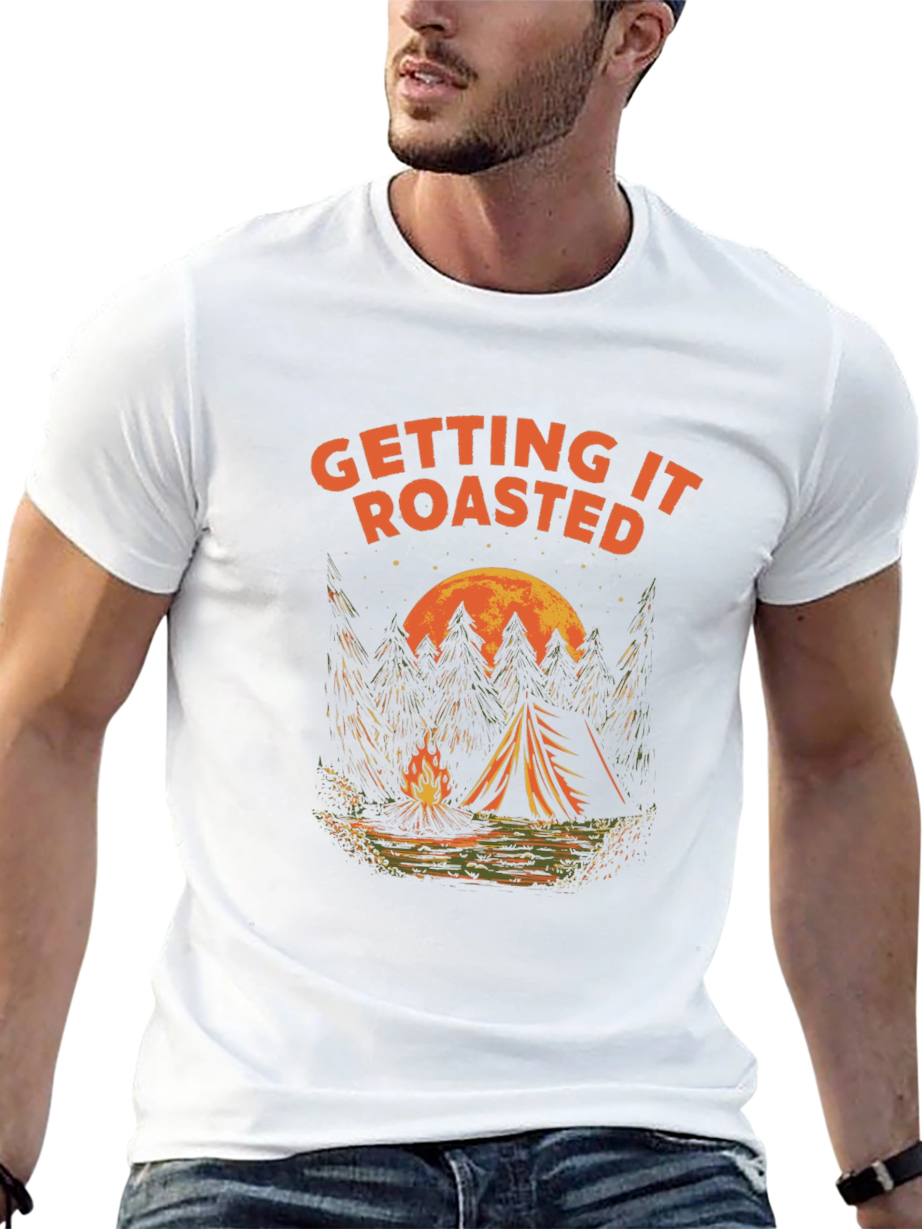 Getting It Roasted Camping T-Shirt