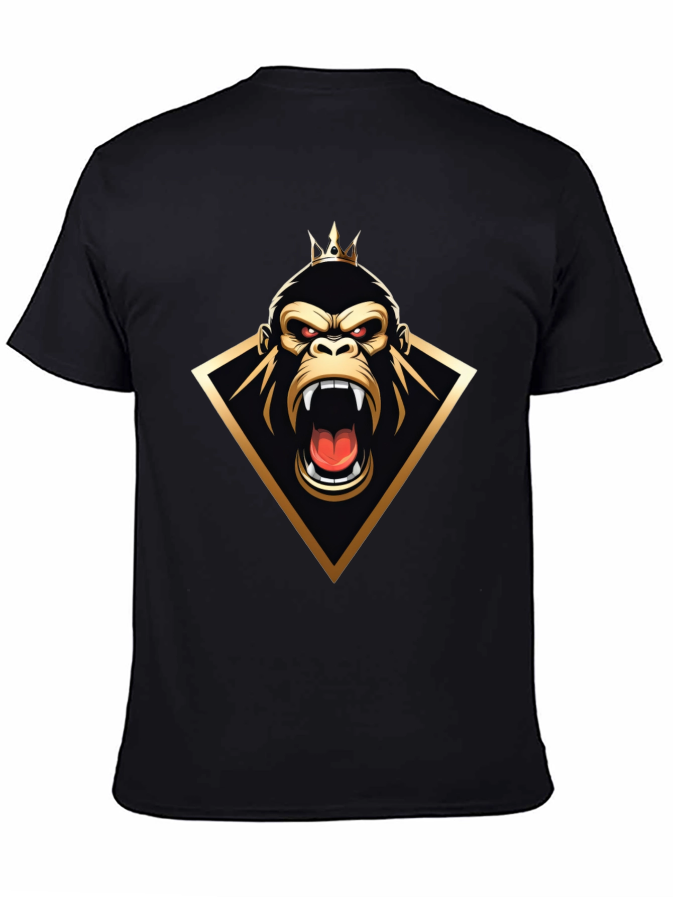 King Gorilla Graphic Tee - Black