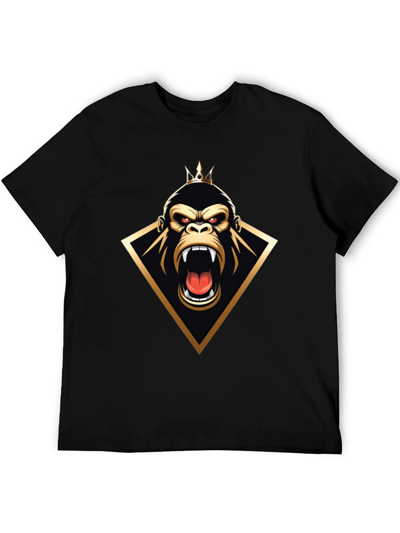 King Gorilla Graphic Tee - Black