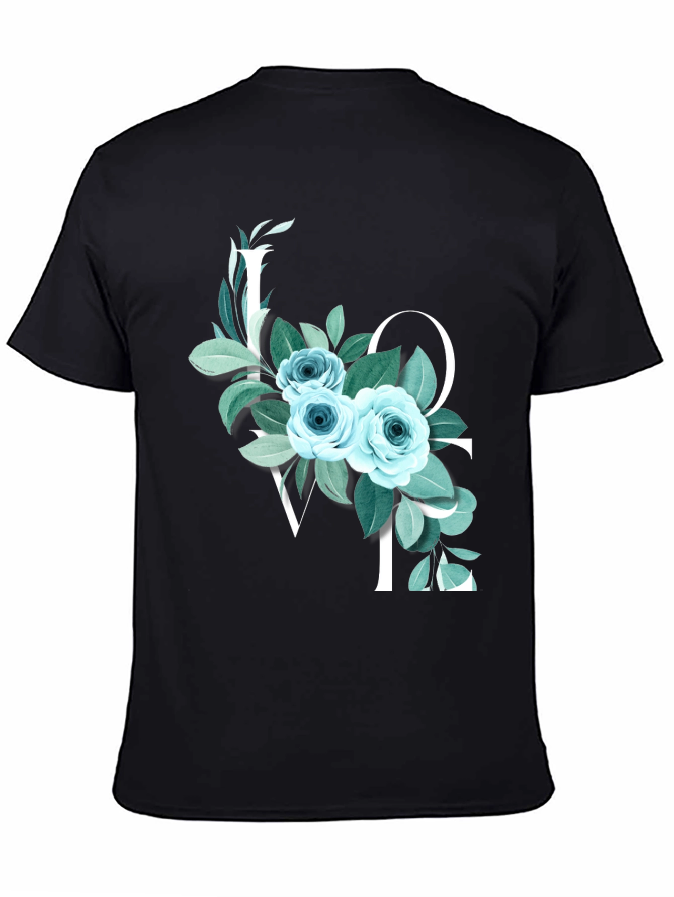 Floral LOVE Graphic Tee