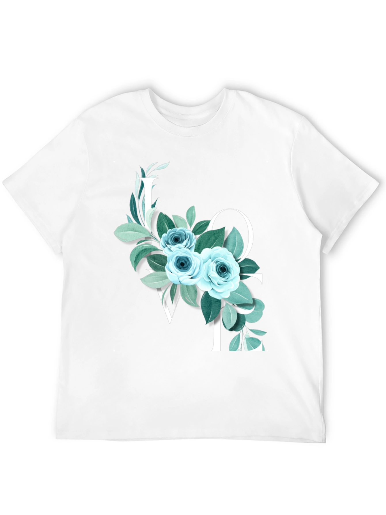 Floral LOVE Graphic Tee