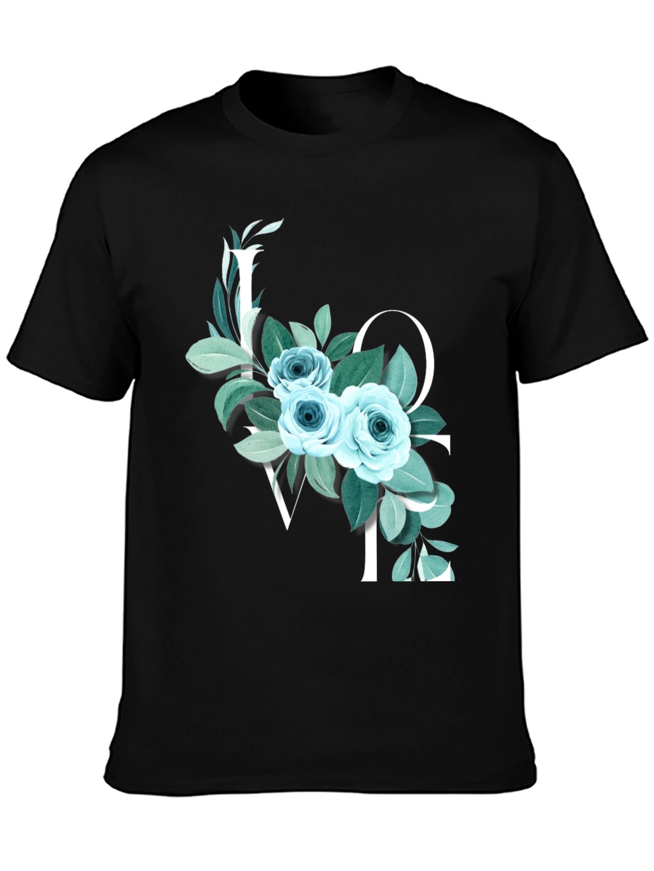 Floral LOVE Graphic Tee
