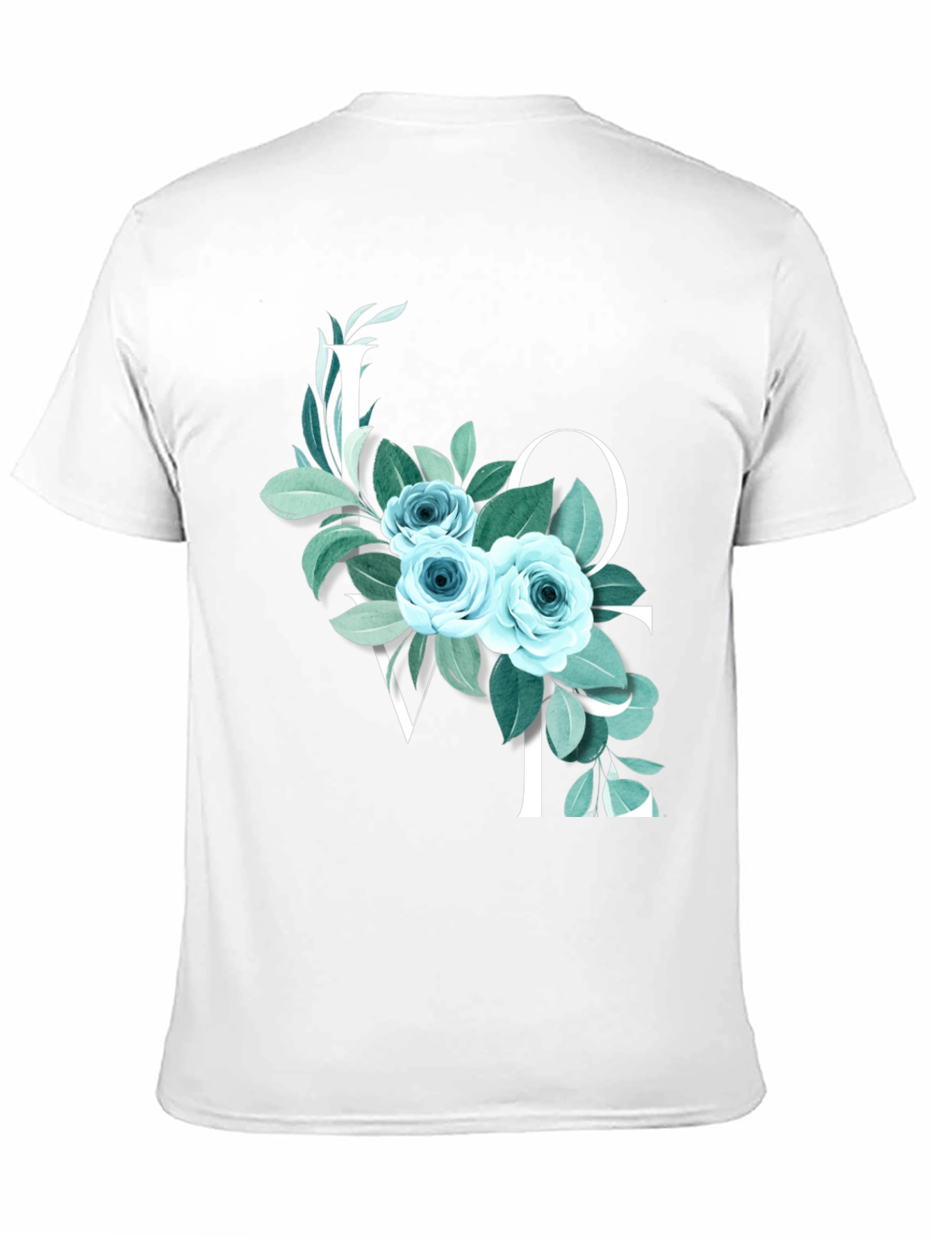 Floral LOVE Graphic Tee