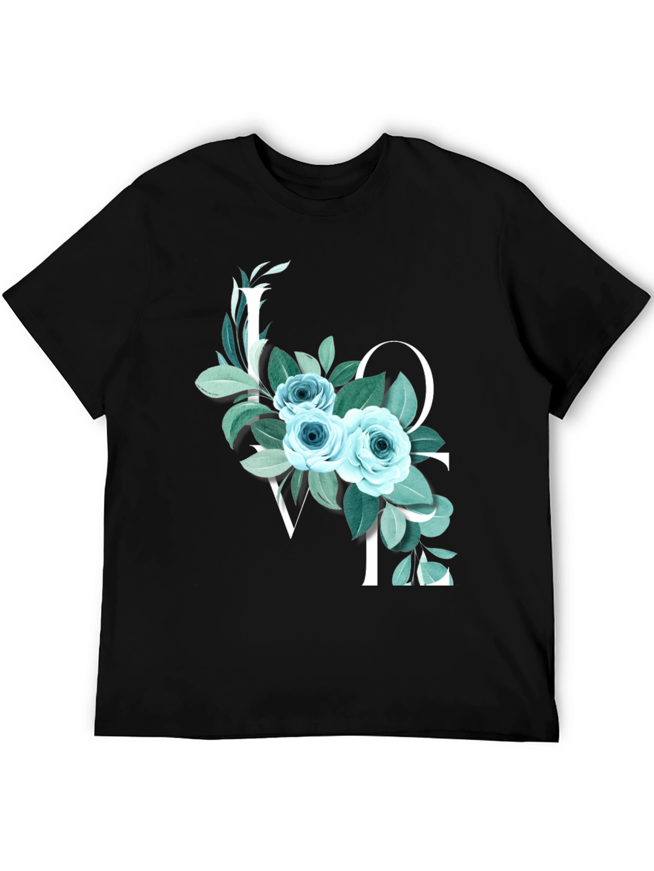 Floral LOVE Graphic Tee