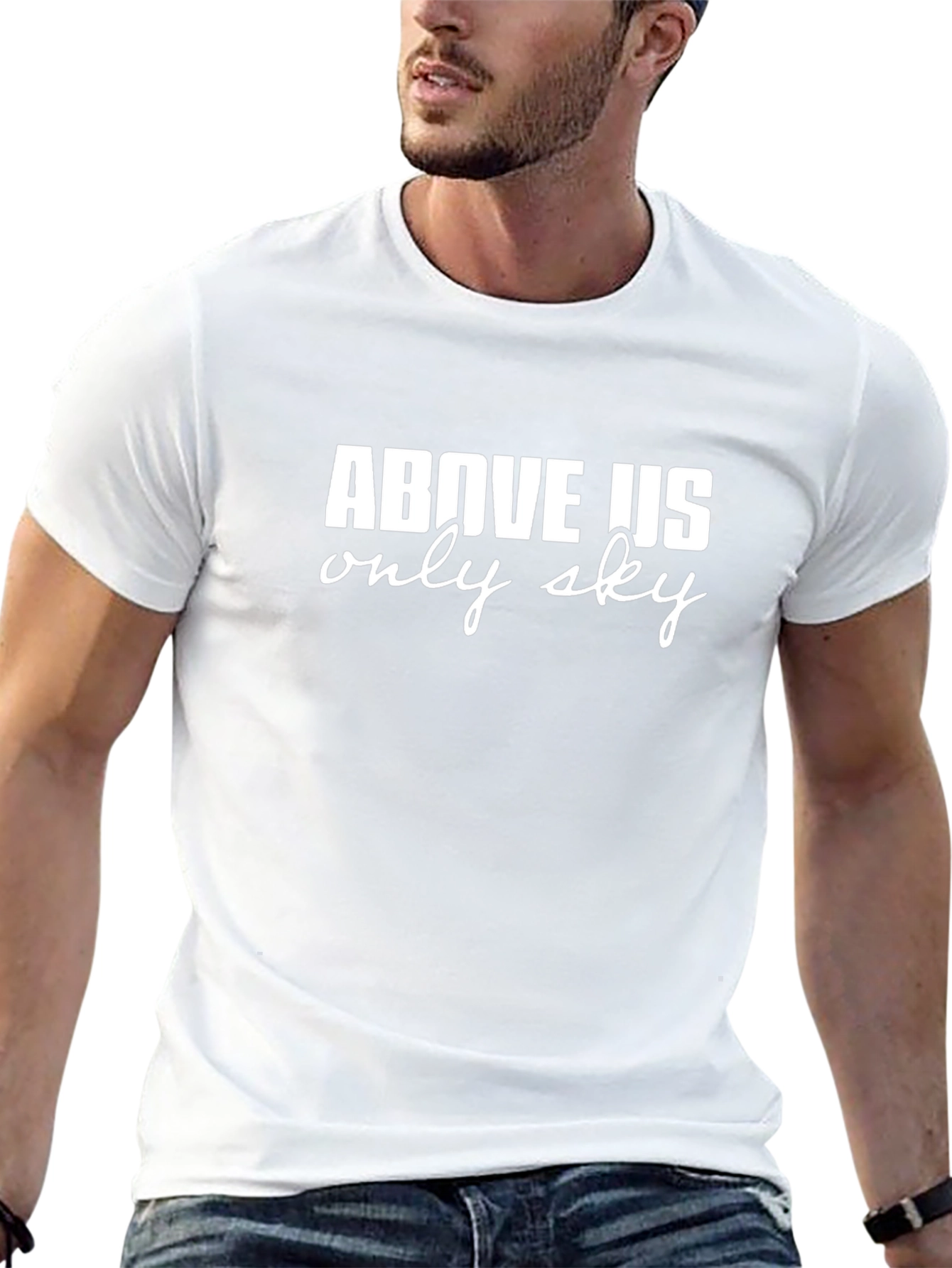 Above Us Only Sky Graphic Tee