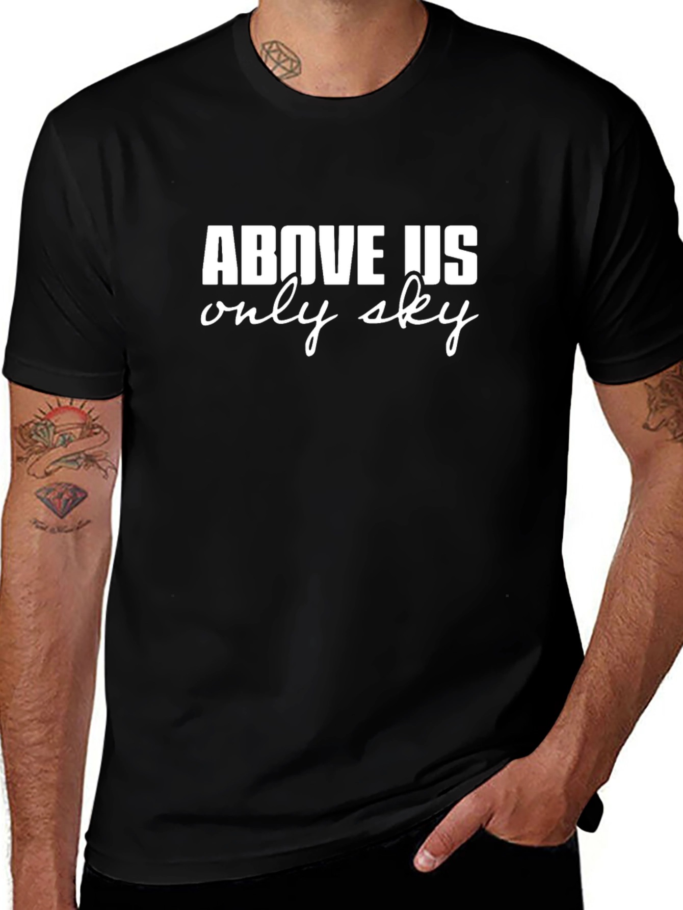 Above Us Only Sky Graphic Tee