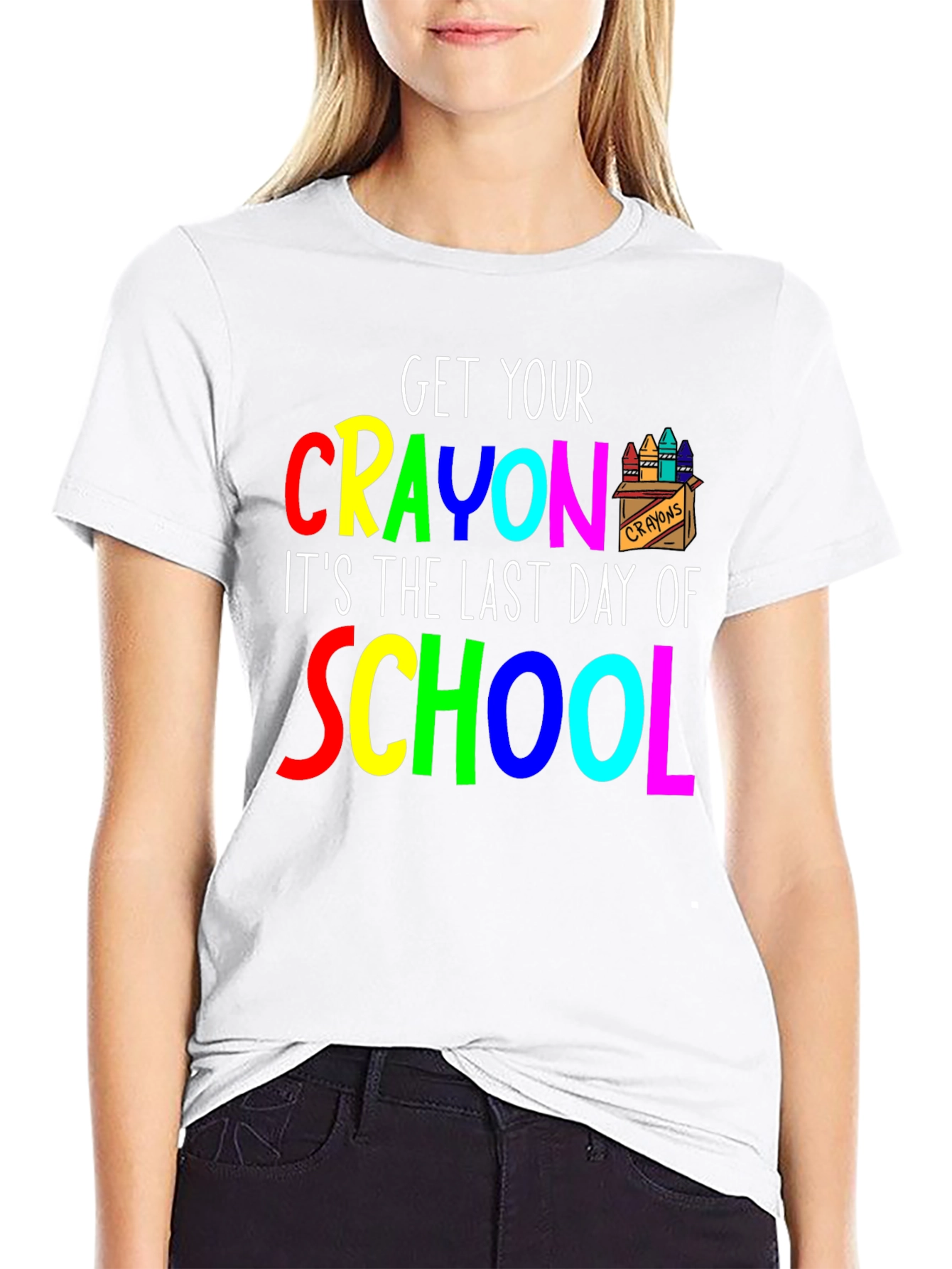 Get Your Crayon Last Day of School T-Shirt