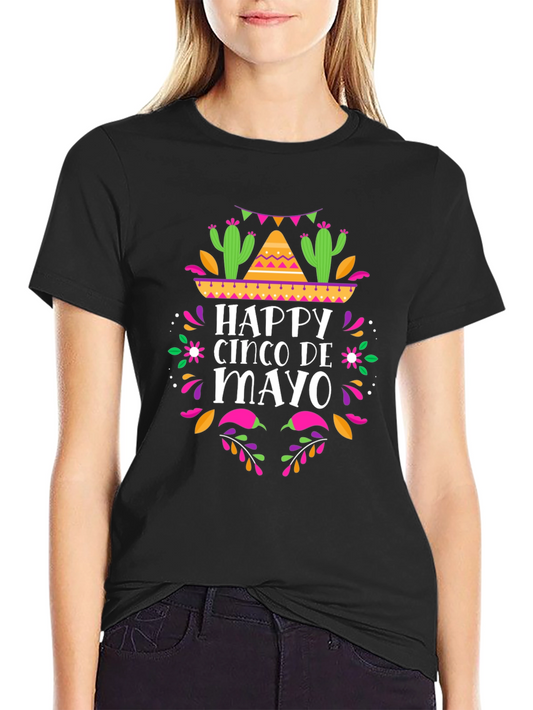 Happy Cinco De Mayo Graphic T-Shirt