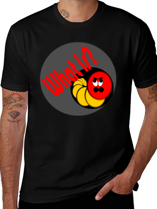 Cartoon Circle What?! T-Shirt