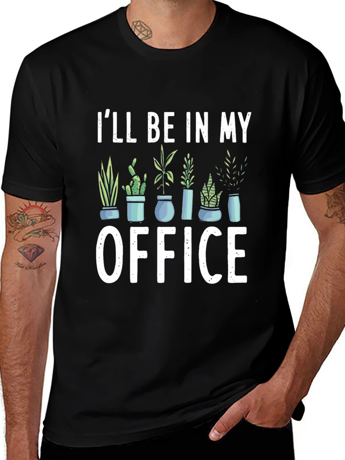 Ill Be In My Office T-Shirt - Plant Lover
