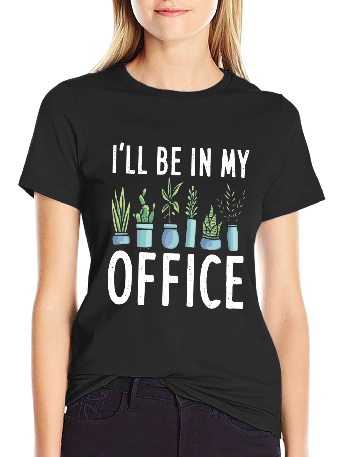 Ill Be In My Office T-Shirt - Plant Lover