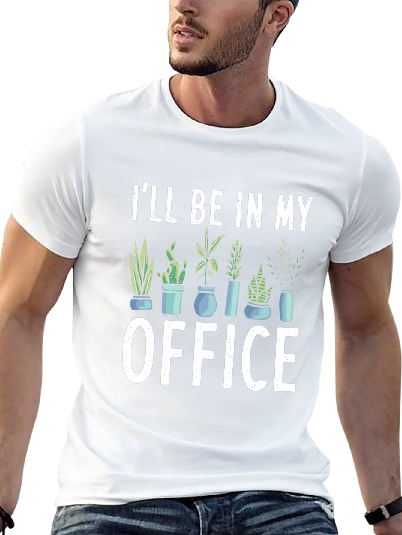 Ill Be In My Office T-Shirt - Plant Lover