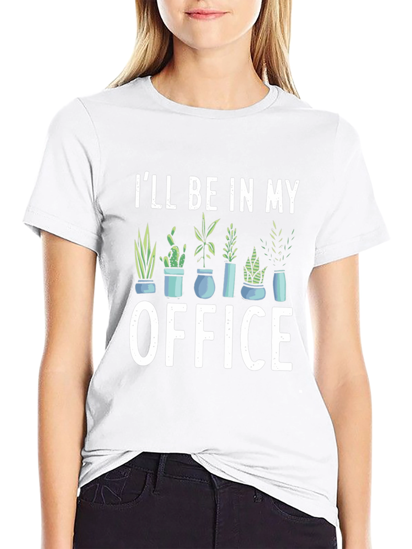 Ill Be In My Office T-Shirt - Plant Lover
