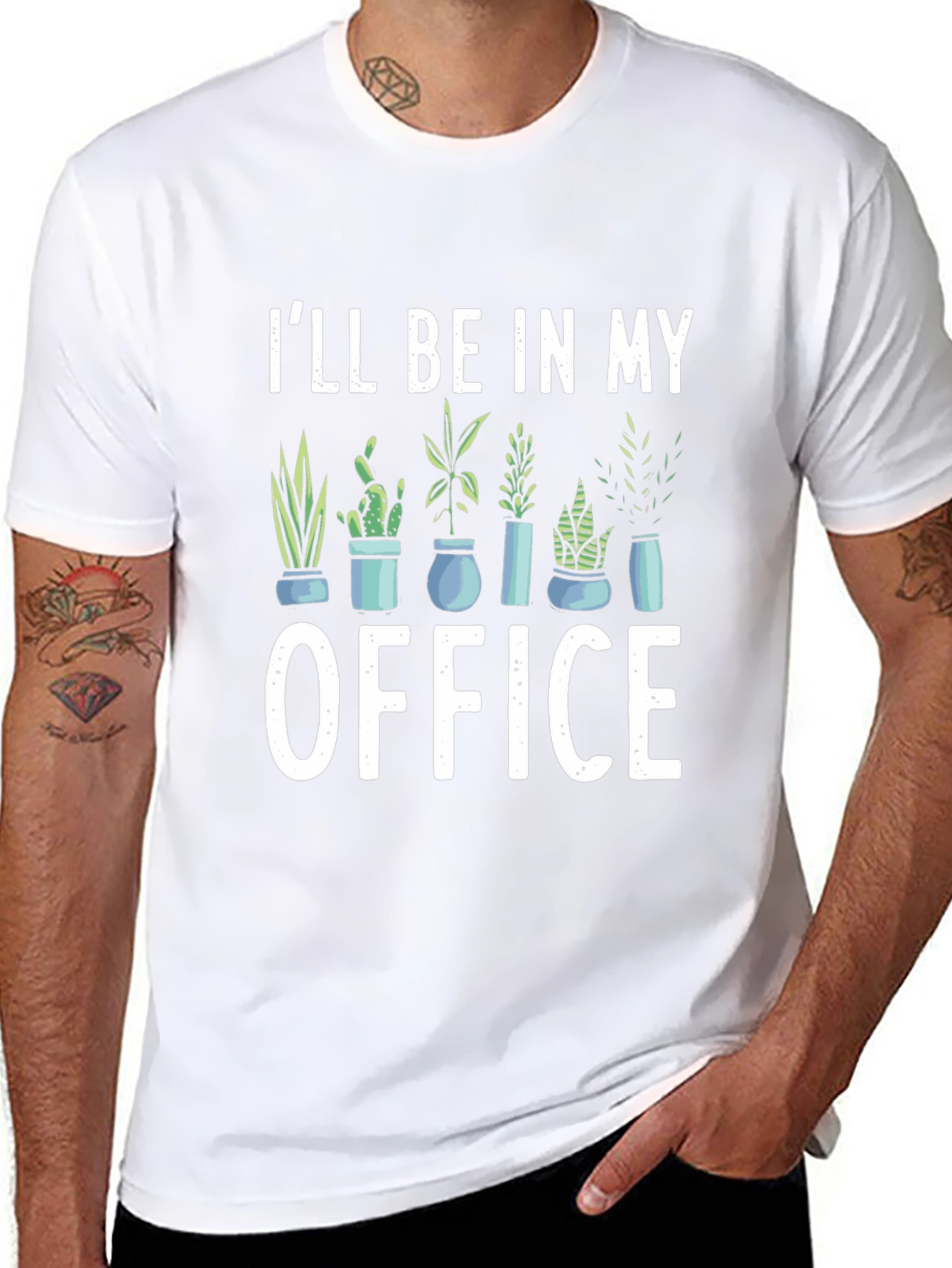 Ill Be In My Office T-Shirt - Plant Lover