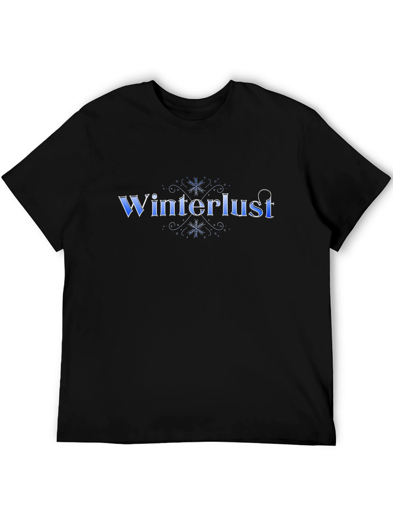 Winterlust T-Shirt - Black Stylish Winter Apparel