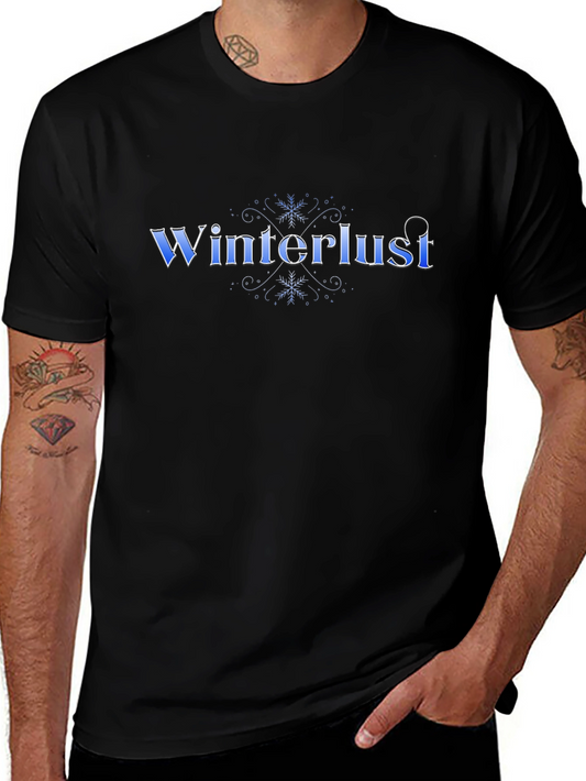 Winterlust T-Shirt - Black Stylish Winter Apparel