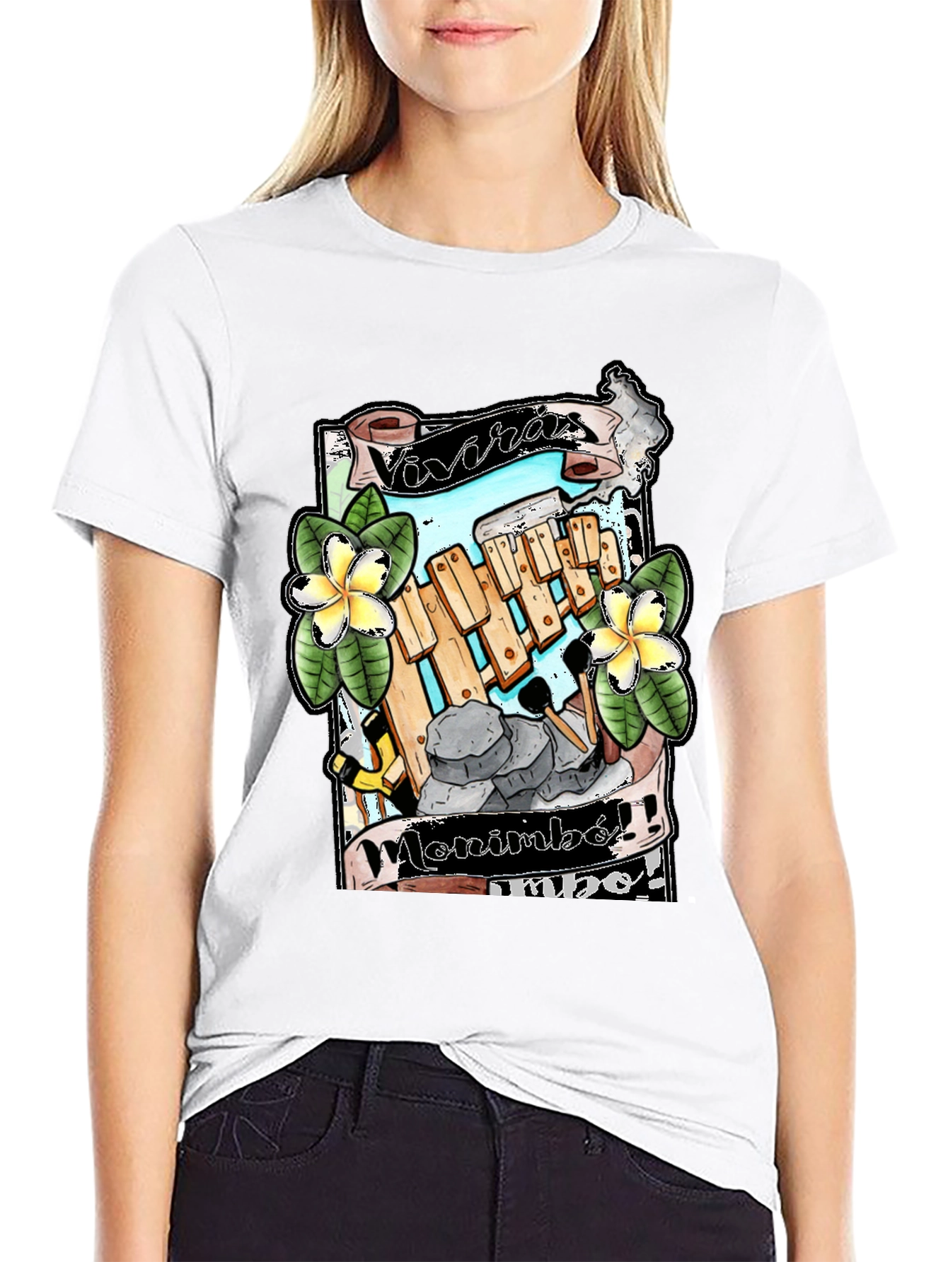 Marimba Music Graphic Tee - Vivaras Marimba