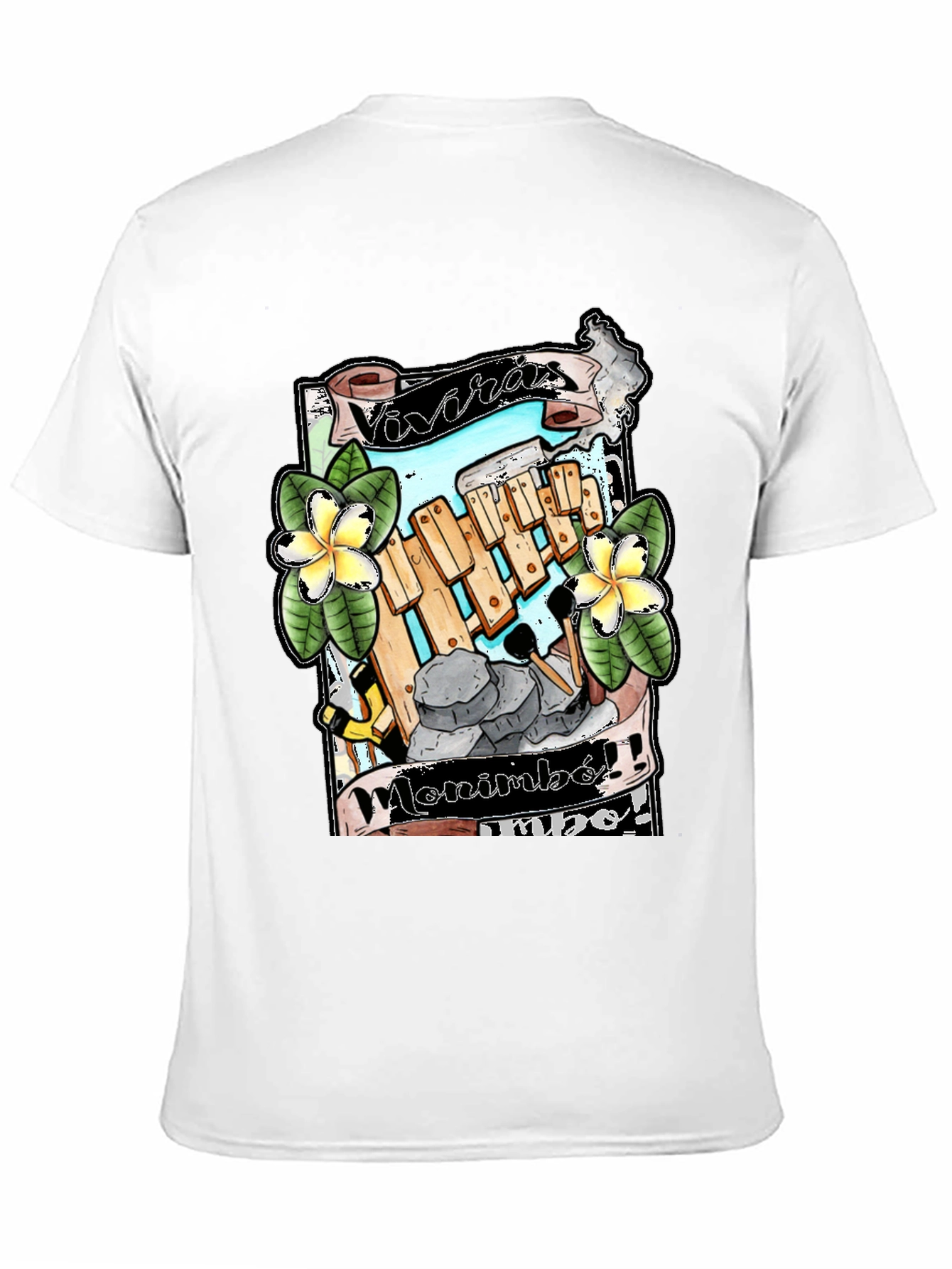 Marimba Music Graphic Tee - Vivaras Marimba