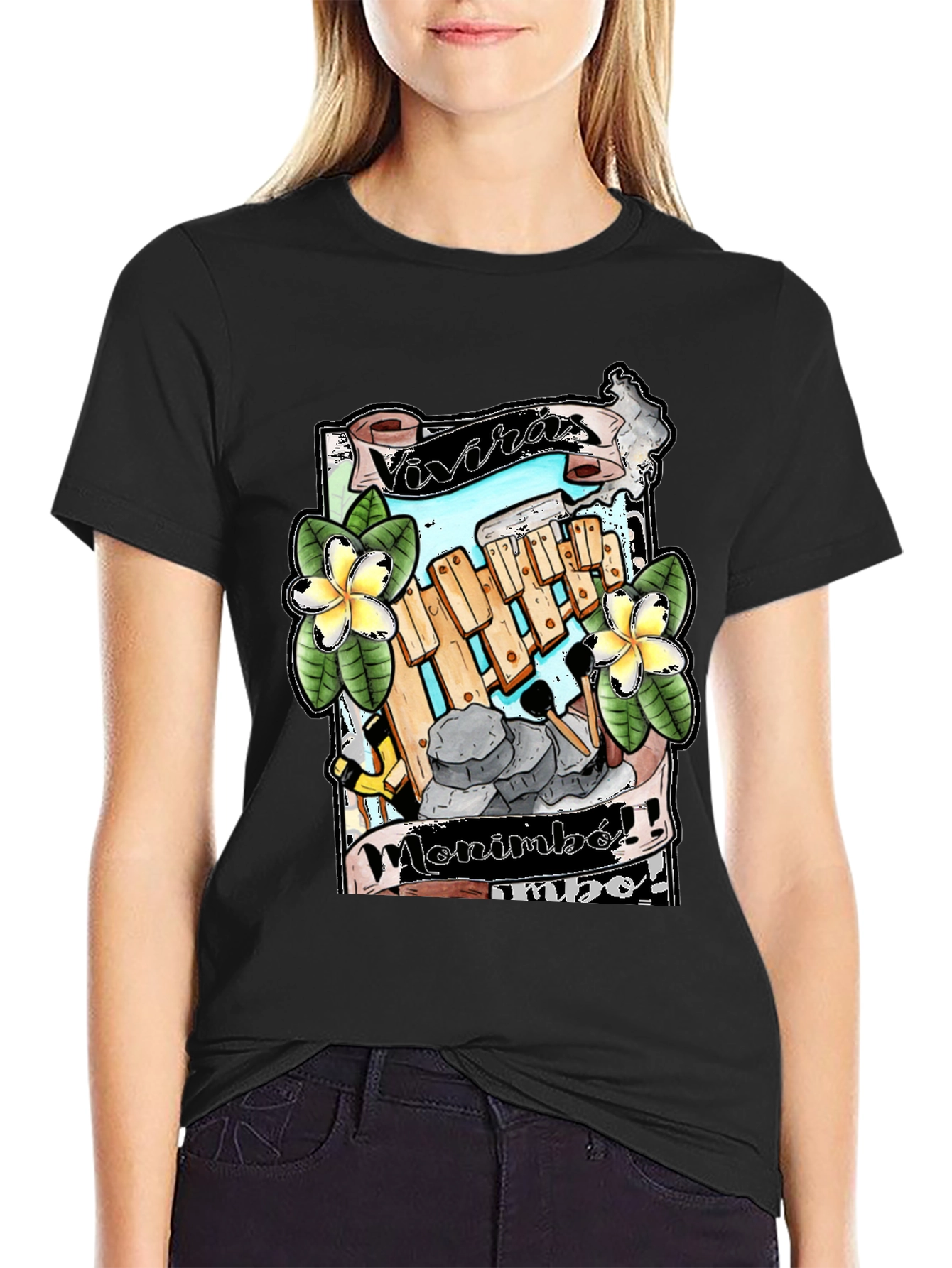 Marimba Music Graphic Tee - Vivaras Marimba
